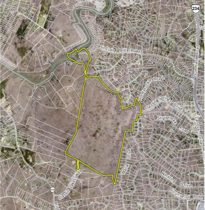 Preserve at Long Branch map